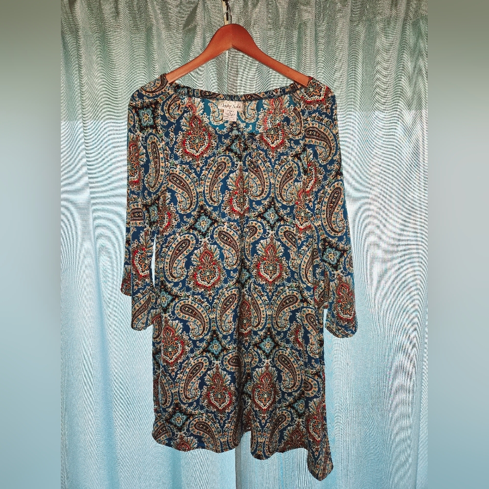 Lady Noiz Paisley Shift Dress